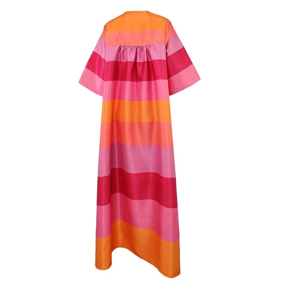 Lena Vie Picasso Duster In Sherbet - Picture 12 of 12